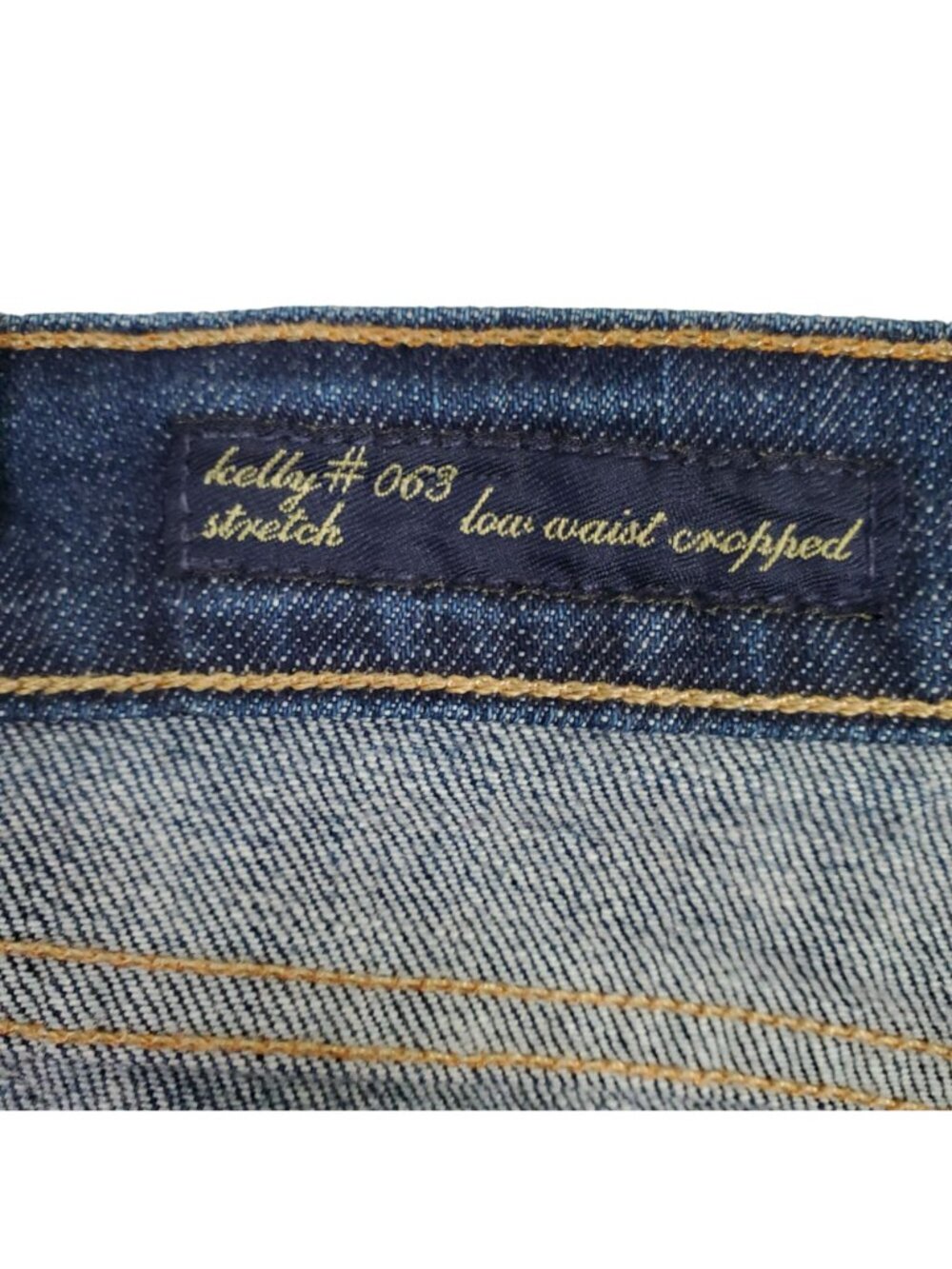 Citizens Of Humanity Womens Sz 29 Jeans Kelly #003 Low Waist Denim Cropped Blue - Picture 10 of 11